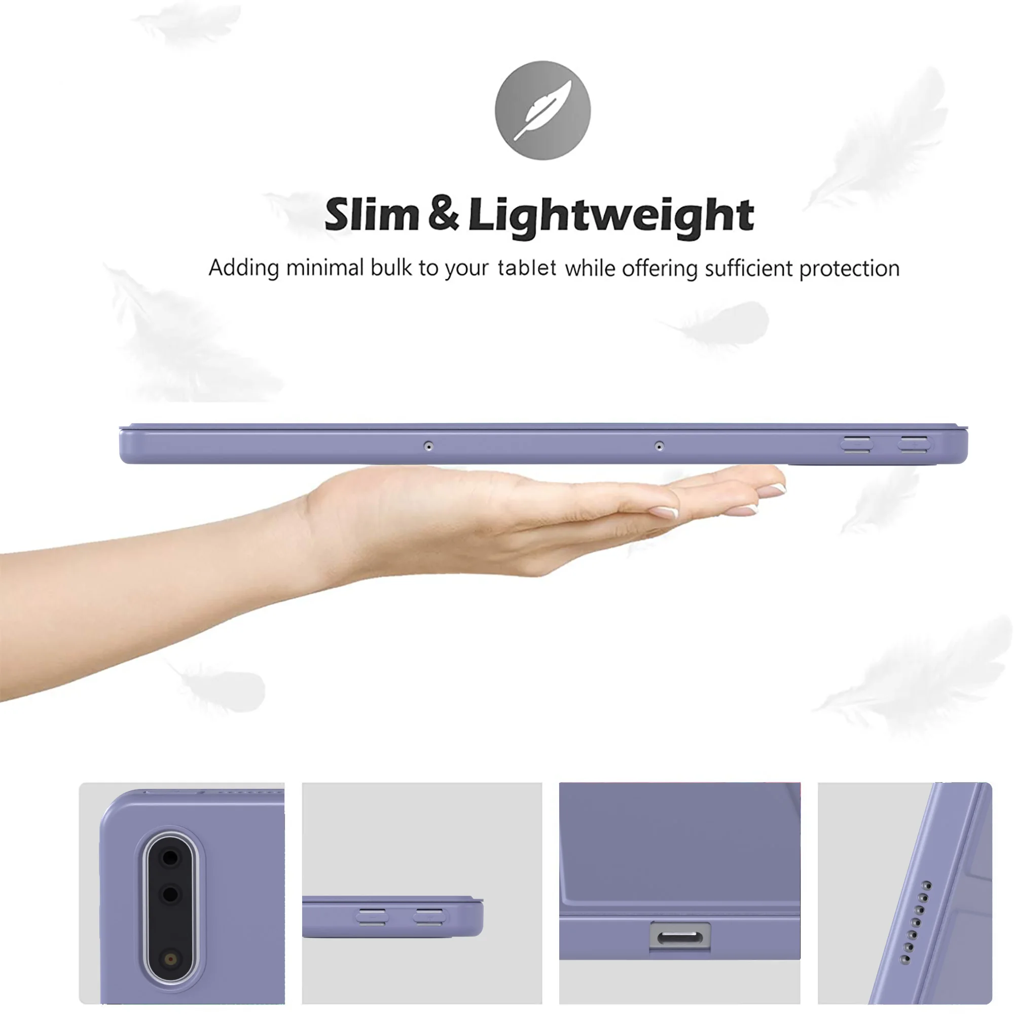 Para tableta Lenovo Tab M10 Plus 3. a generación 10,6 10,1 Funda Xiaoxin pad 10,6 Funda inteligente con soporte lenovo tab P11 PLus M11 11 - imagen 3