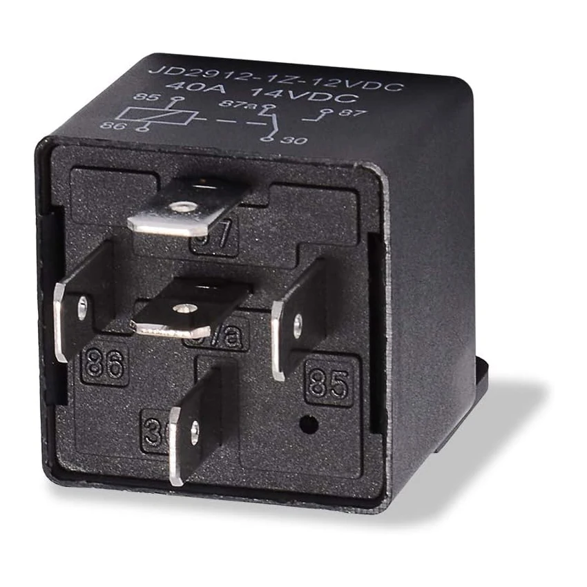 2 uds 12V relé de Motor bobina de 5 pines 40amp Spdt JD2912-1Z-12VDC 40A 14VDC, interruptor de relé de Contactor de potencia, interruptores y arranque automáticos - imagen 5