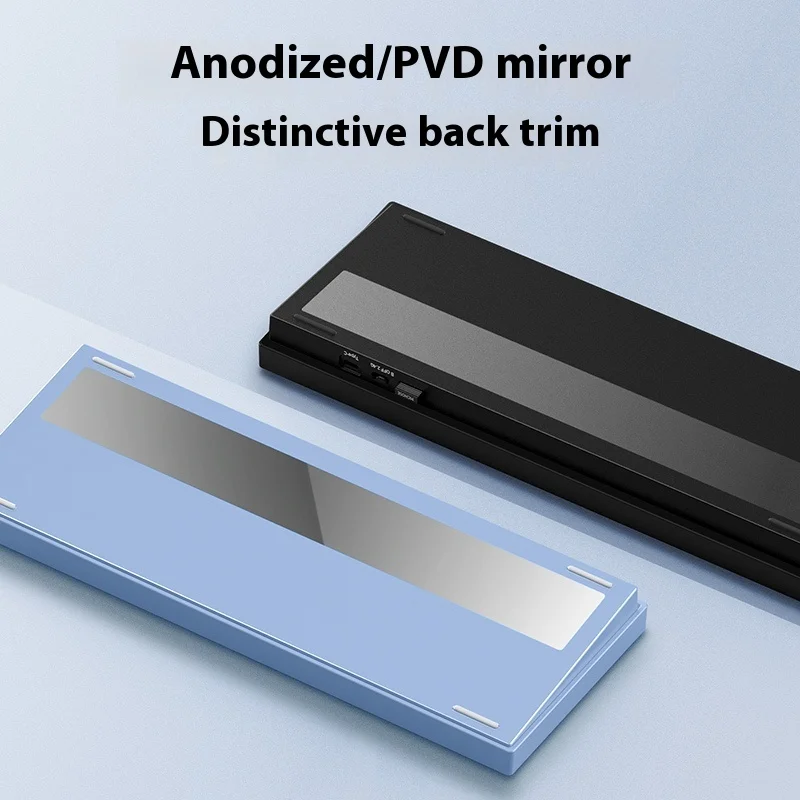 MCHOSE GX87 Teclado mecánico inalámbrico personalizado CNC aluminio intercambio en caliente 8000mah junta interruptor HIFI dinámico RGB 2,1 KG BT 2,4G - imagen 3