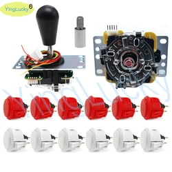 Kit Arcade Sanwa – Joystick JLF-TP-8YT y Botones OBSF Profesionales