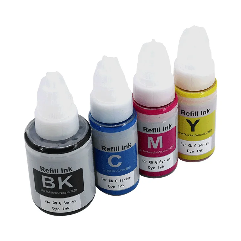 Recarga de tinta para Canon G1000, G1100, G1400, G2000, G2100, G2002, G2400, G3000, G4000, GI190, GI490, GI590, GI690, GI790, GI890, GI990 - imagen 2