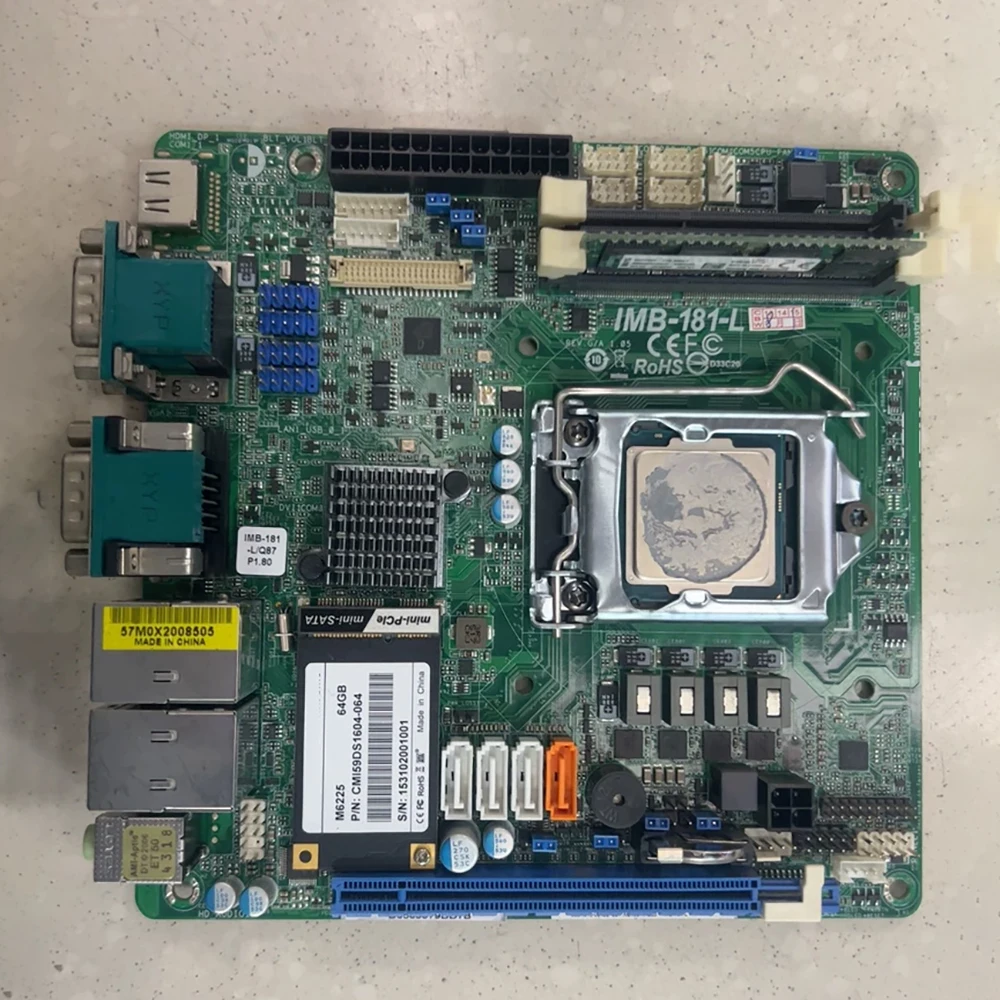 Placa base de control industrial LGA1150 DDR3 IMB-181-L IMB-181L - imagen 4