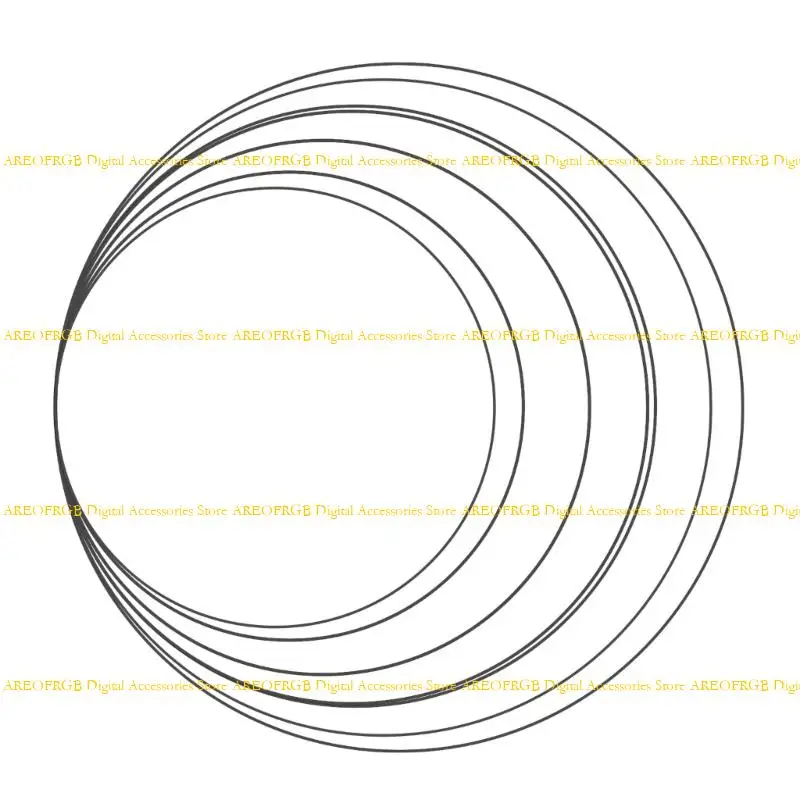 Cinturas cuadradas E21E 20pcs para dispositivos grabación y cinturón - imagen 4