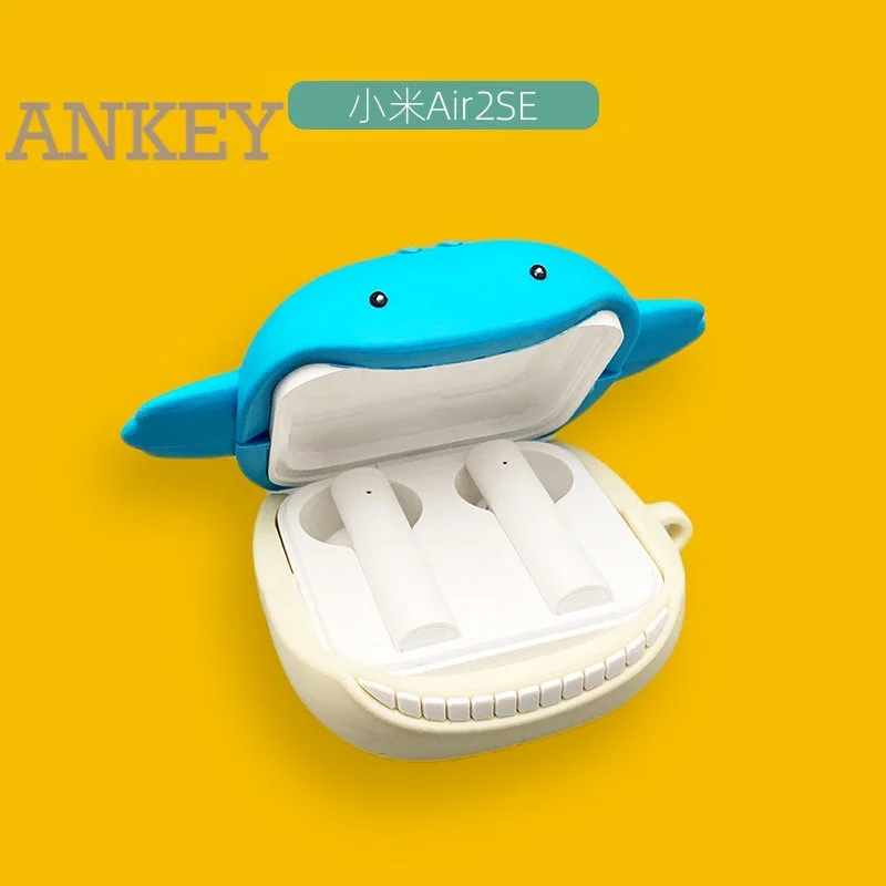 Funda para Xiaomi Air2 Se Mi True Wireless Earphones 2, funda protectora básica de silicona suave, auriculares inalámbricos con Bluetooth - imagen 2