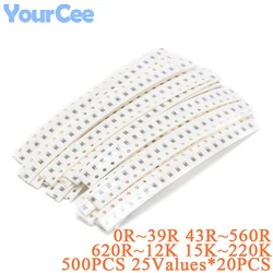 Resistencias SMD 0603 variadas para montaje en PCB
