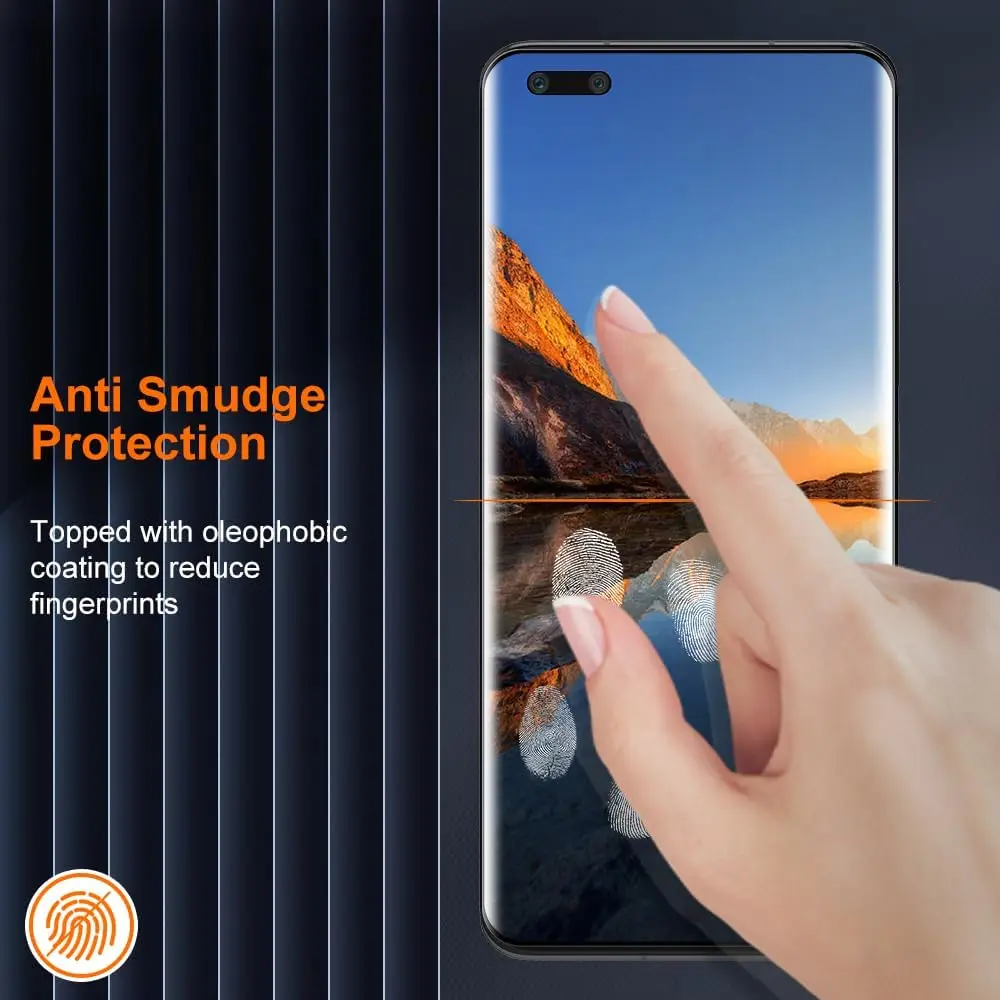 2/4 Uds vidrio templado para Huawei Honor Magic 5 Pro/Magic 6 Pro/Magic 7 Pro 5G Protector de pantalla curvo 3D - imagen 5