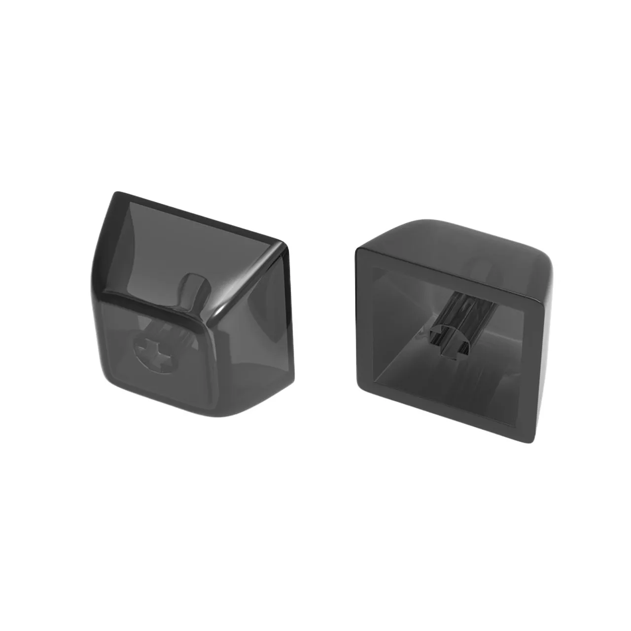 Material de PC, teclas de perfil XDA, tapas de teclas transparentes de cristal 1U 1.25U 1.5U 1.75U 2U 2.25U 6.25U para teclado de interruptores MX - imagen 4