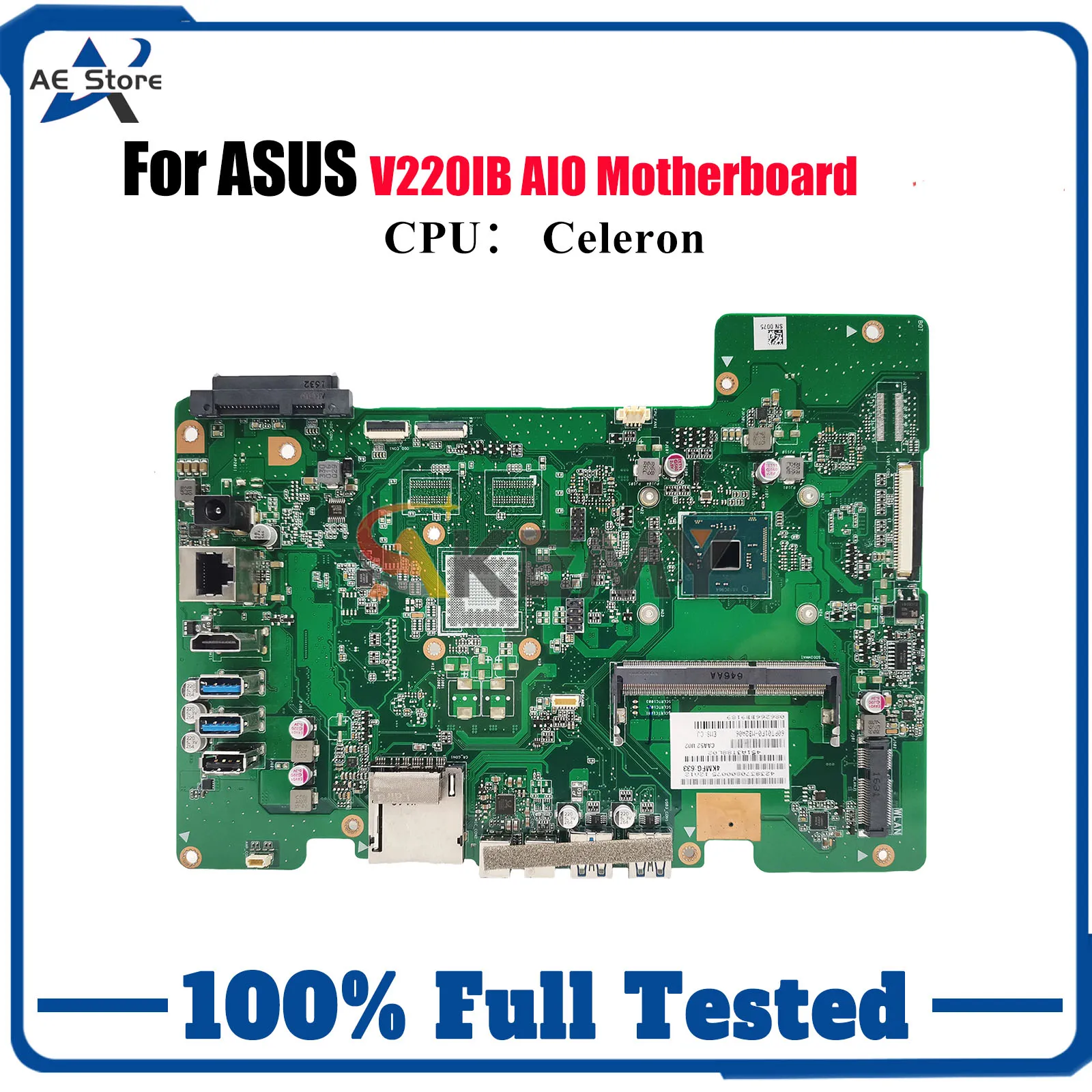 Placa base V220IB para ASUS Vivo AiO V220IC V220IB V220IA V220I placa base con CPU Celeron 100% pruebas OK envío rápido stk
