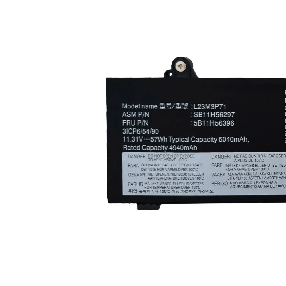 11,31 V 57Wh L23M3P71 batería del ordenador portátil para Lenovo TinkPad L16 Gen 1 serie L23D3P72 L23L3P72 L23M3P72 L23B3P72 - imagen 2