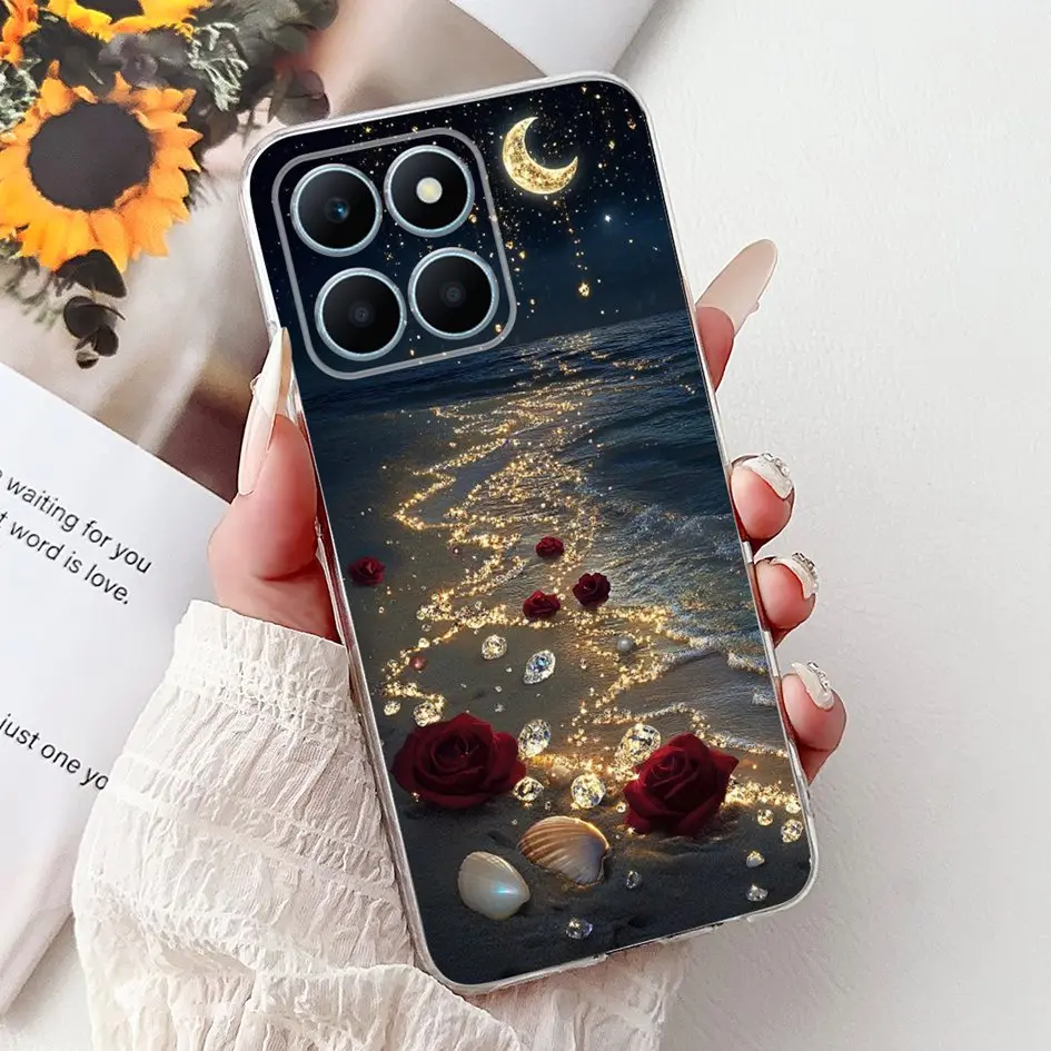 Para Honor X6a funda WDY-LX1 WDY-LX2 funda bonita dragón amor corazón funda trasera de silicona suave para Honor X6b JDY-LX1 JDY-LX2 Protector - imagen 4