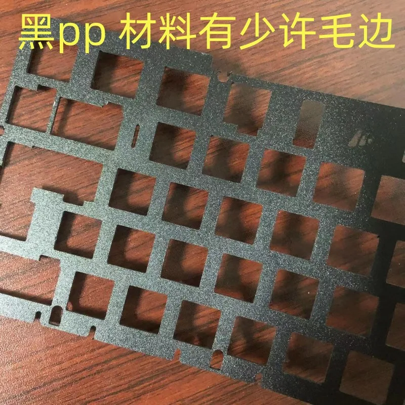 Placa de posicionamiento Rainy75 para teclado mecánico, PC personalizada POM PP FR4, ánodo de carbono, placa de aluminio, accesorios para teclado, regalo - imagen 4