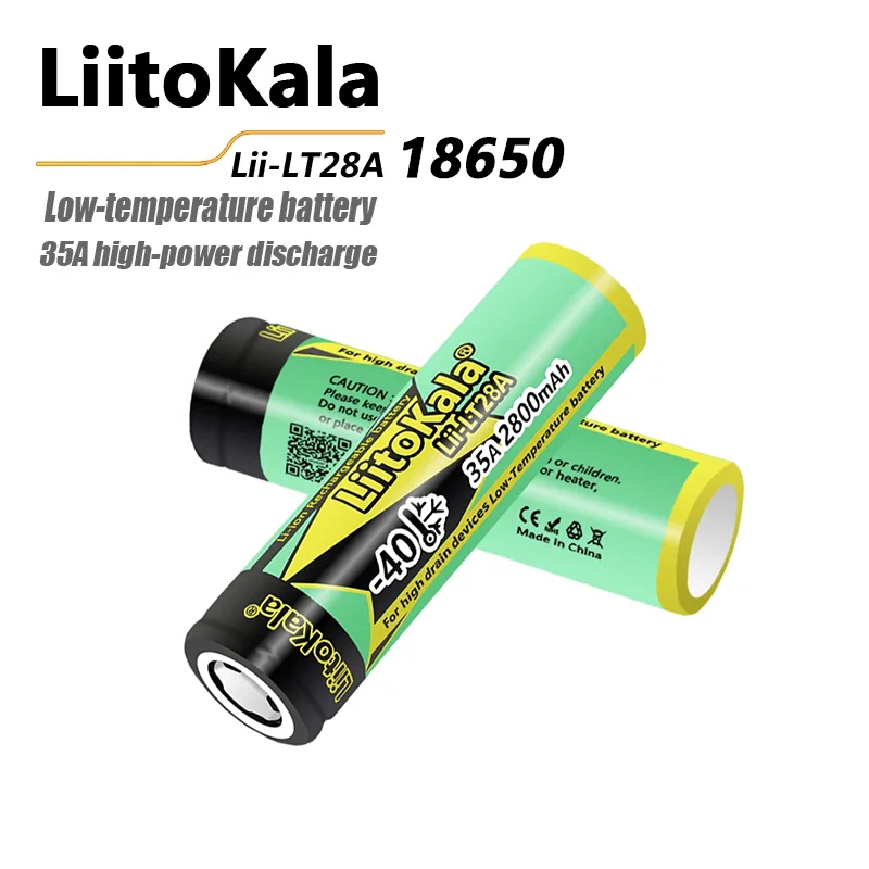 LiitoKala Lii-LT28A 18650 2800mah 3,7 V batería recargable 45A para Altavoz Bluetooth máquina POS baterías para grabadora de conducción - imagen 3