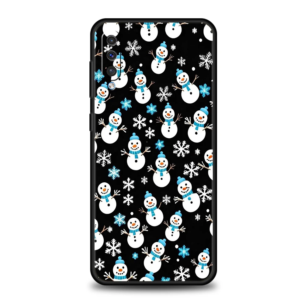 Funda de teléfono navideña de dibujos animados para Samsung A56 A36 A26 A24 A16 A14 A12 A32 A50 A70 A22 A30 A40 A34 A54 A42 A52 A04s A06 5G - imagen 2