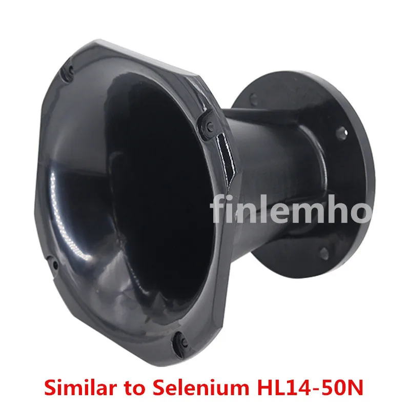 1 bocina de altavoz para DJ de 2 "garganta 45 °   x 45 °   Plástico de dispersión para sistema de megafonía de audio profesional de cine en casa de alta fidelidad de coche