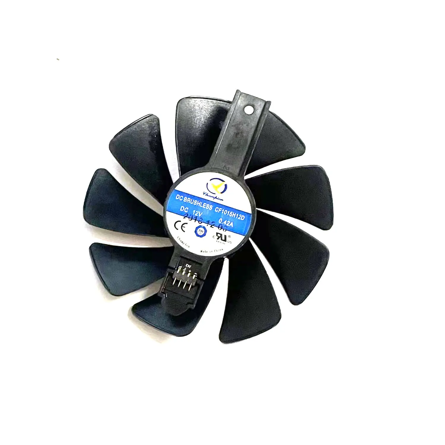 Ventilador GPU Original de 4 pines 85M CF9010M12D 95MM CF1015H12D RX VEGA 64 para Sapphire RX VEGA 64 8G HBM2 Ultra Platinum edición limitada - imagen 5