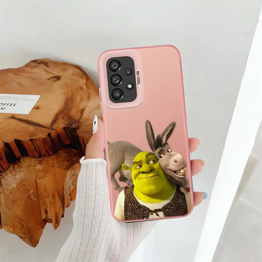 Funda trasera de teléfono para Xiaomi Redmi 13C 9T 10C 12C 14C K60 9C A5 A1 A2 Plus Fun M-MovieS S-Shreks Cute - imagen 2