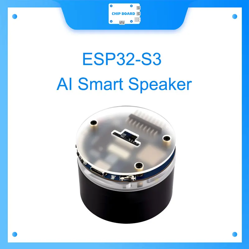 Placa de desarrollo de audio AI ESP32-S3: matriz de micrófono dual, reducción de ruido, cancelación de eco, iluminación RGB