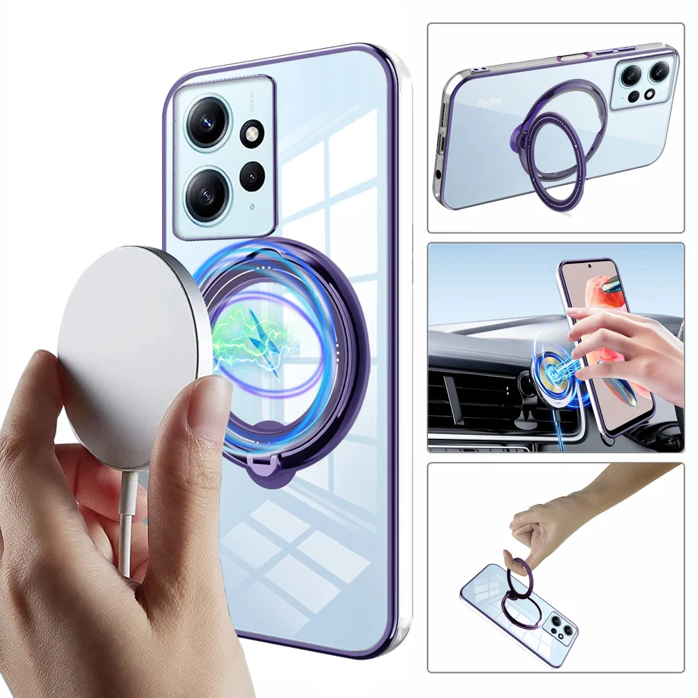 Funda magnética para Xiaomi Redmi Note 12, 11 Pro, 11S, Mi 13, 12T, 11T, 12C, 10C - imagen 2