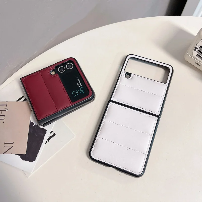 Chaquetas de plumón con cojín de aire para mantener el calor, funda Magsafe para Samsung Galaxy Z Filp 3 4 5 6 Fold 3 4 5 6, funda plegable de TPU a prueba de golpes - imagen 3