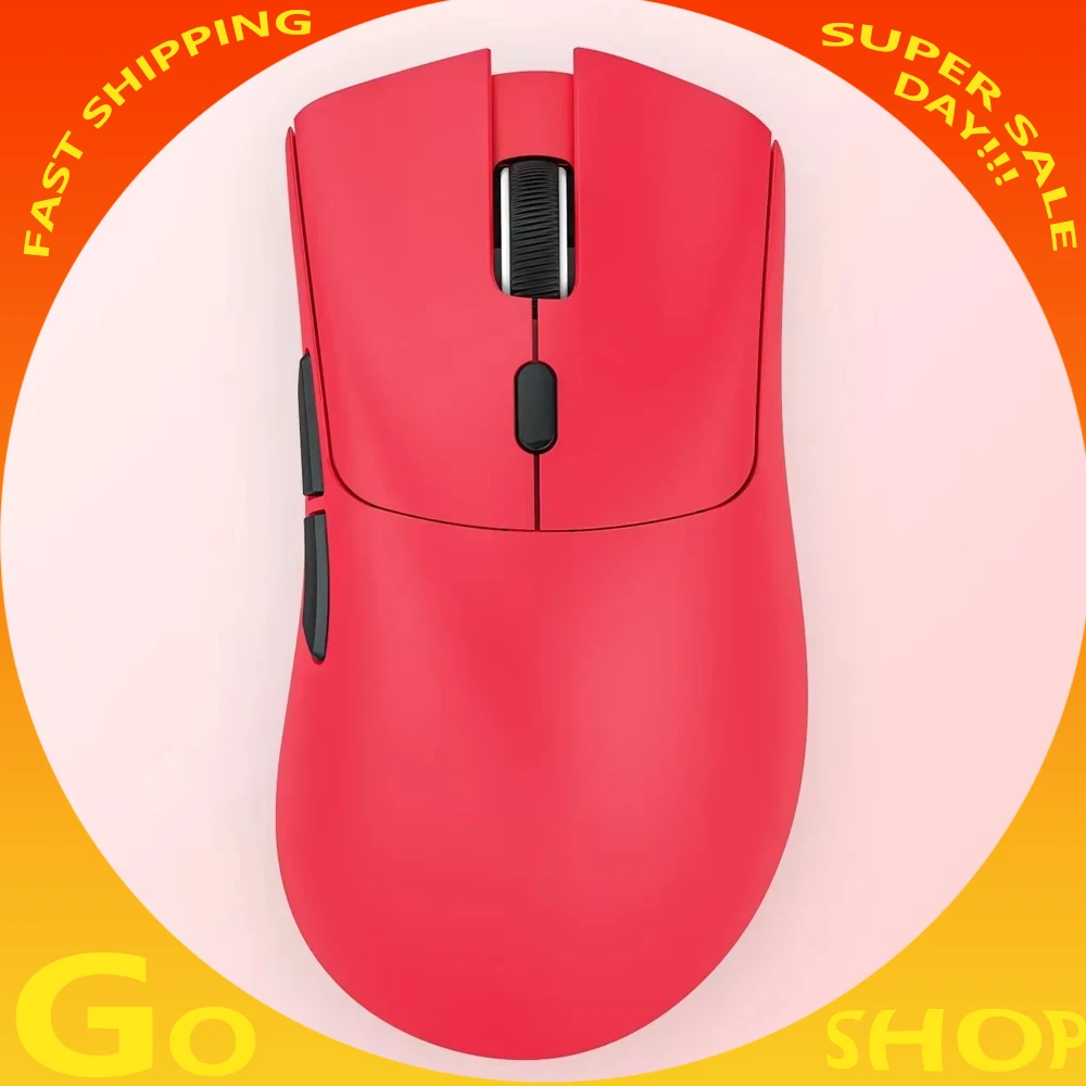 Ratón inalámbrico Bluetooth Attack Shark R1 Paw3311, ratón Tri Mode para deportes electrónicos, ergonómico, ligero, accesorios para juegos de Pc