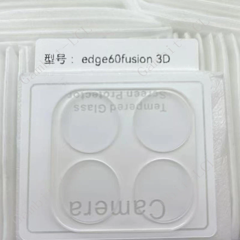 Lente de cámara 3D 9H HD para Motorola Edge 60 Fusion vidrio templado en Edge60Fusion 60Fusion 6,67 "película protectora de pantalla trasera - imagen 4