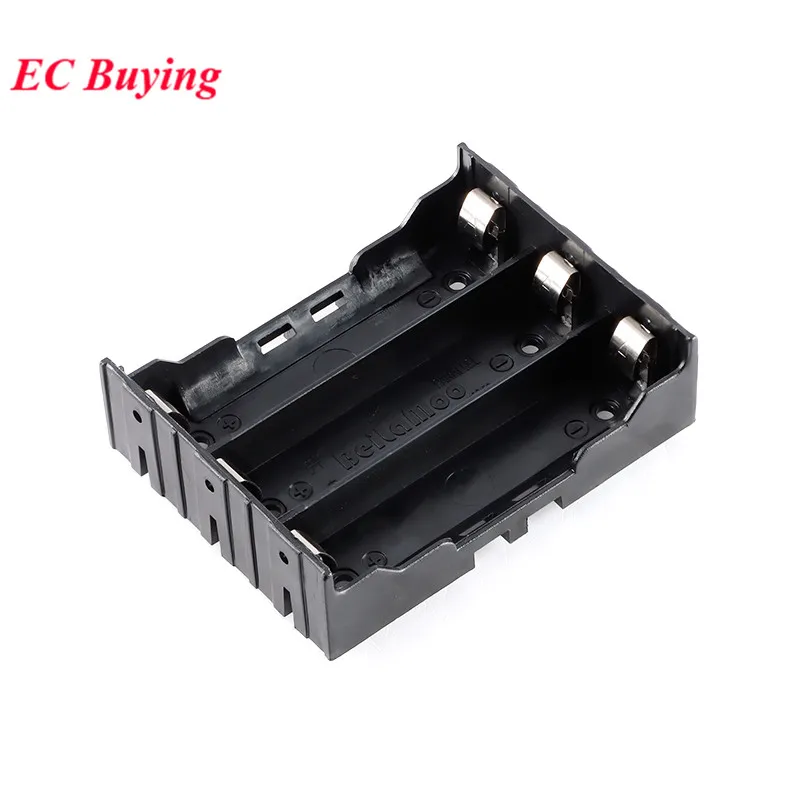 Nuevo DIY ABS 18650 fundas para banco de energía 1X 2X 3X 4X 18650 soporte de batería caja de almacenamiento 1 2 3 4 ranuras contenedor de baterías Pin duro - imagen 4