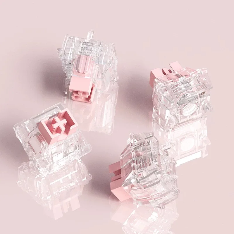 PHYLINA-interruptor magnético de polvo relámpago, teclado magnético personalizado RGB 35g lineal RT0.003, ajuste gratuito, previajes para teclado