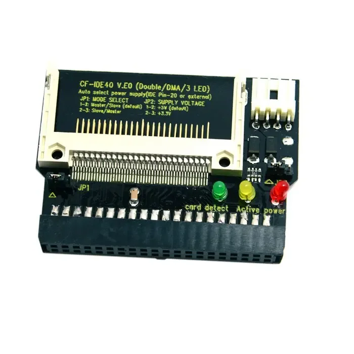 Tarjeta CF Compact Flash Merory a adaptador convertidor SSD de disco duro IDE de 40 pines y 3,5 pulgadas - imagen 3