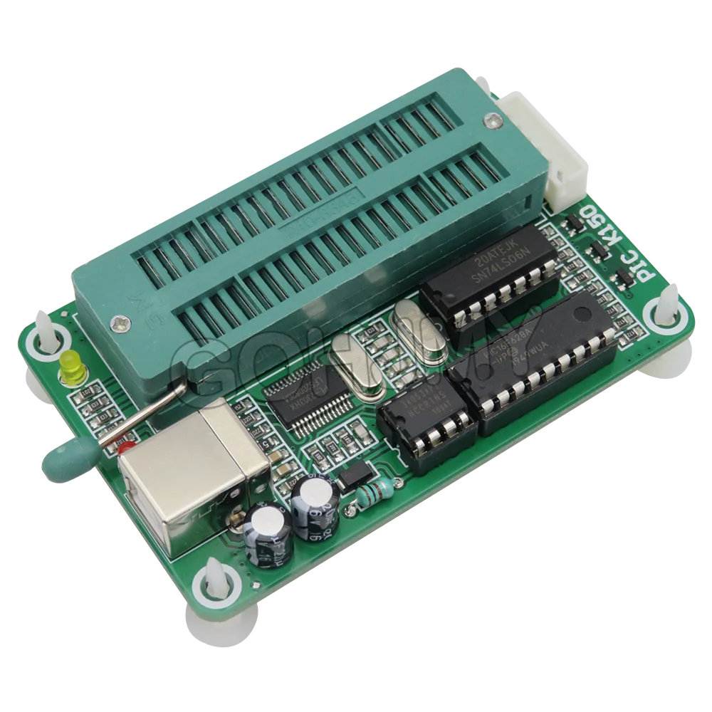 GOHJMY PIC K150 Programador ICSP USB Programación automática Desarrollo Microcontrolador + Cable USB ICSP de 30 CM - imagen 4