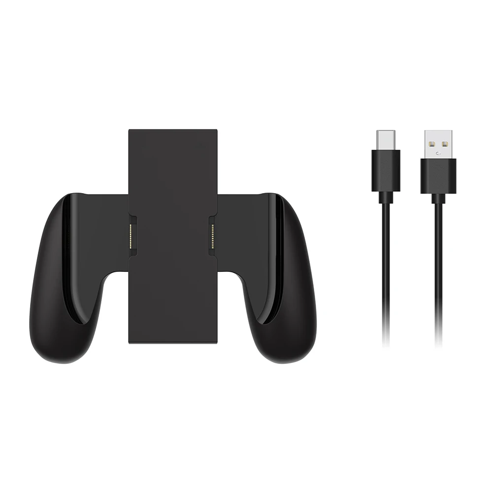 Empuñadura de carga para Nintendo Switch 2, cargador de controlador Joy-Con con Cable de USB-C y indicador de carga, soporte para mando - imagen 5
