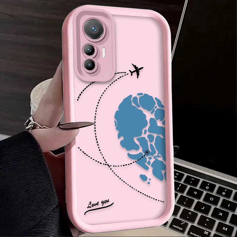Funda de silicona suave emparejada con corazón de amor para Xiaomi POCO X6 X5 X4 GT X3 NFC F3 F4 F5 F6 M5S C65 M6 Pro 4G 13T 12T 11T 13 12 11 Lite - imagen 3