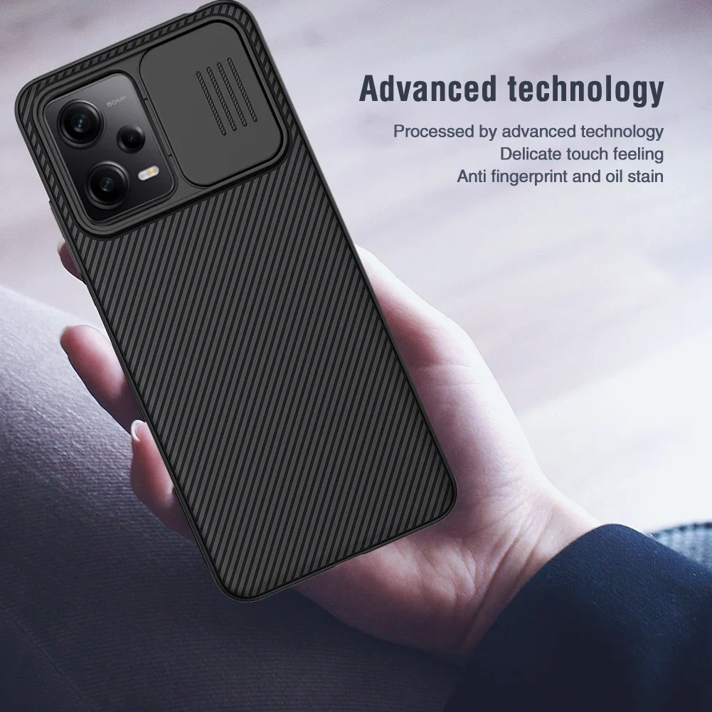 Para Xiaomi Redmi Note 12 Pro Plus / 12 Pro 5G / 12 Pro 4G funda Nillkin lente de protección de cámara 360 cubierta trasera Camshield - imagen 5