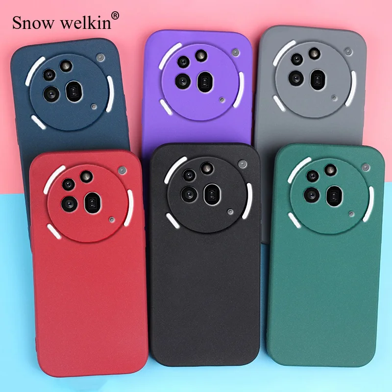 Para NothingPhone 3A Pro arena mate silicona suave protección completa a prueba de golpes funda antideslizante para nada teléfono 3A Pro funda de teléfono - imagen 2