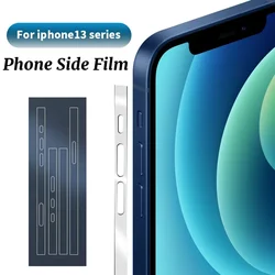 Protector de marco transparente mate para iPhone 13, Pro, Max y mini
