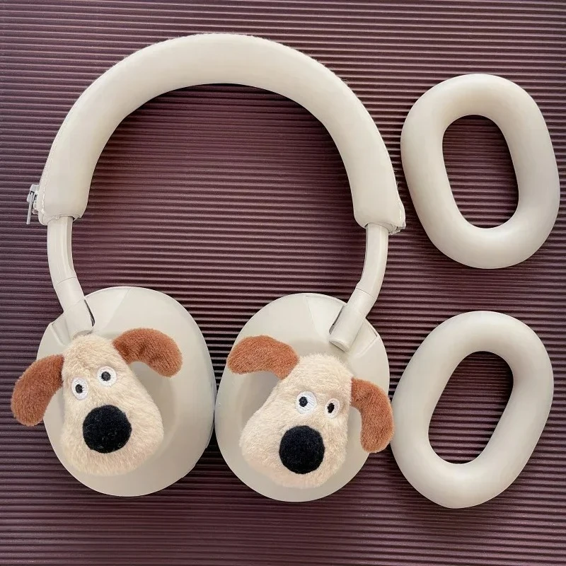 Para Sony WH-1000xm4 funda para auriculares de perro WH-1000xm5 accesorio personalizado lindo funda para auriculares orejeras cubierta protectora de haz de cabeza - imagen 2