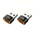 2pcs USB A Male