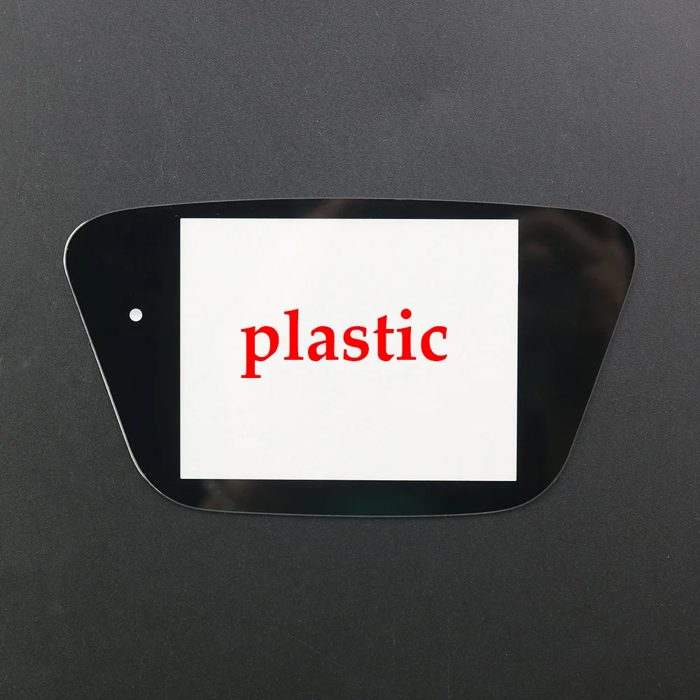 YUXI-cubierta de pantalla protectora para Sega Game Gear GG, Protector de lente de repuesto, Material de plástico y vidrio, blanco y negro, 1 unidad - imagen 5