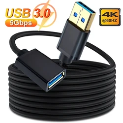 Cable de extensión USB 3.0 Macho a Hembra para Portátil TV