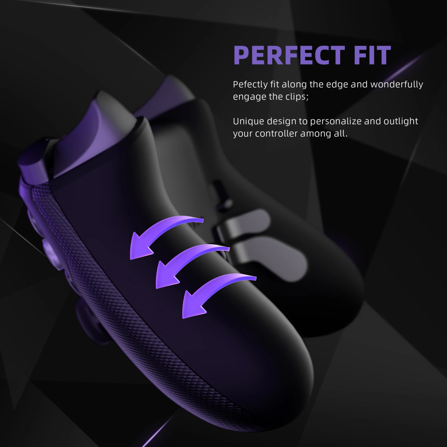 EXtremeRate-carcasa inferior de repuesto para Xbox Elite Series 2, controlador central, modelo 1797, todo tipo de cubierta trasera personalizada - imagen 4