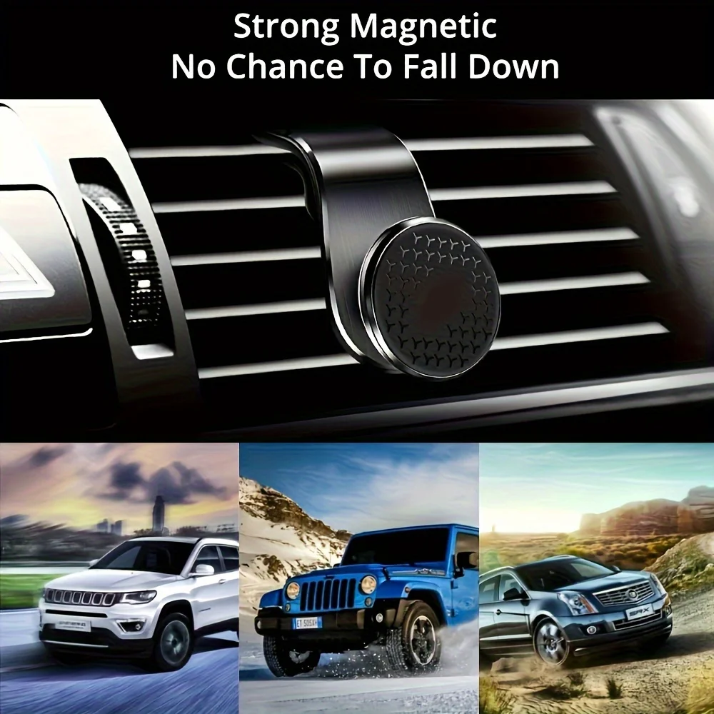 Soporte magnético para teléfono de coche, soporte móvil para teléfono móvil, puerta móvil para coche, para iphone, Xiaomi, Huawei, Samsung - imagen 3