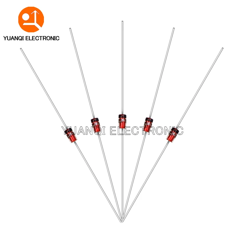 Kit surtido de diodos Zener, 140 piezas, 1/2W, 0,5 W, 3,3 V-30V, 14 valores x 10 piezas = 140 piezas, serie BZX55C, juego de bricolaje - imagen 5