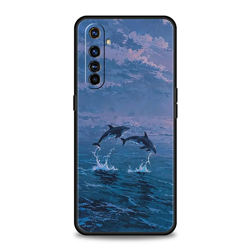 Funda de teléfono Ocean Dolphin para Realme 13 12 11 10 4G 9 8 5G 7 GT5 GT3 GT2 Pro Plus C21 C11 C25 C35 GT Neo 2 3 3T 5 - imagen 2