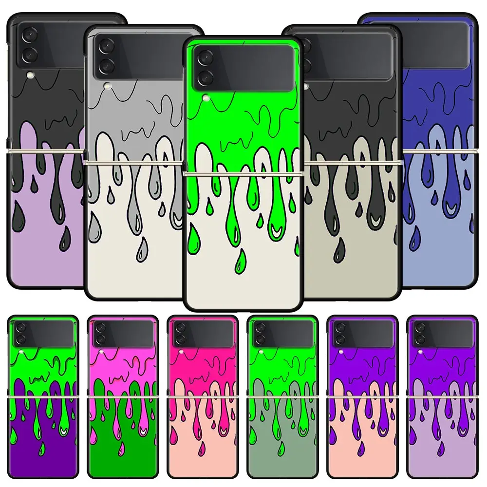 Funda de teléfono para motocicleta Boy para Samsung Galaxy Z Flip3 Flip4 Flip5, carcasa para Z Flip 3 4 5 6 7, funda trasera plegable dura