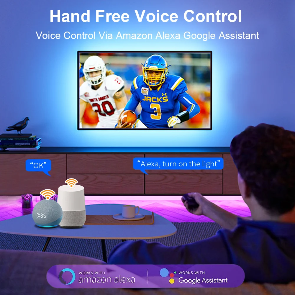 Tira de luces Led de 5V, USB, RGB, RGBW, Control por aplicación, luces que cambian de Color, Bluetooth/Tuya, Wifi/Zigbee, tira de luces Led para habitación, TV, luz trasera, Alexa - imagen 3