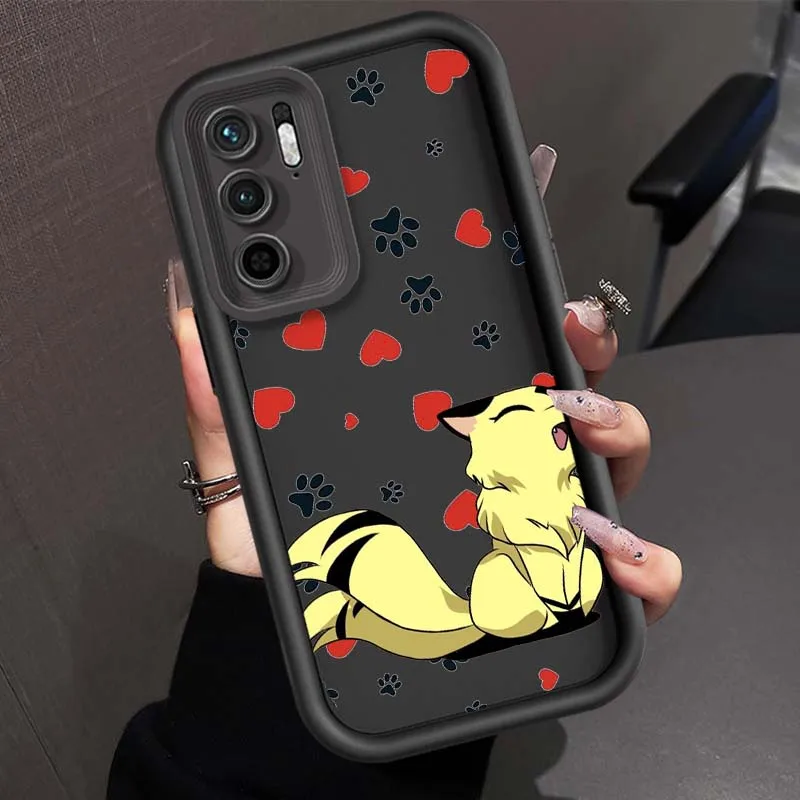 Funda de Anime Inuyasha Kirara para Redmi Note 11 10 9 8 7 11S 11E 10T 10S 9S 11T Pro Plus 5G funda de teléfono con escalera ocular - imagen 5