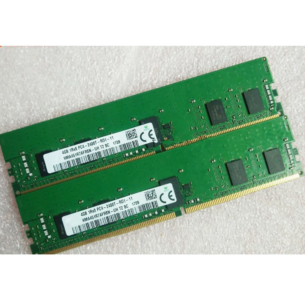 1 Uds RAM 4GB 1RX8 REG para memoria de servidor SK Hynix HMA451R7AFR8N-UH 4G DDR4 2400T - imagen 2