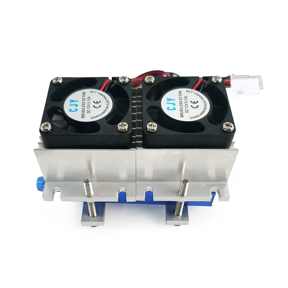Enfriador termoeléctrico Peltier de doble Chip, sistema de refrigeración Semiconductor, dispositivo enfriador de placa fría, CC de 12V y 144W - imagen 4