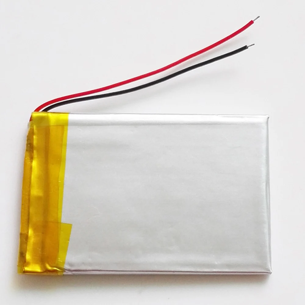 EHAO 253450   Células de batería recargables LiPo de polímero de litio ultrafinas de 3,7 V 400mAh para altavoz de reloj inteligente Mp3 GPS - imagen 5