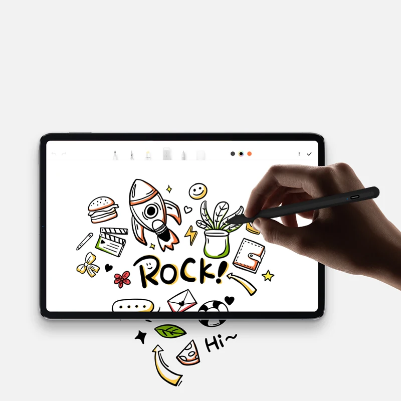 AJIUYU lápiz óptico para Xiaomi Pad 5 Pro 11 pulgadas 12,4 MiPad 5pro 6 Redmi Pad tableta pantalla táctil lápiz inteligente dibujo fino - imagen 3