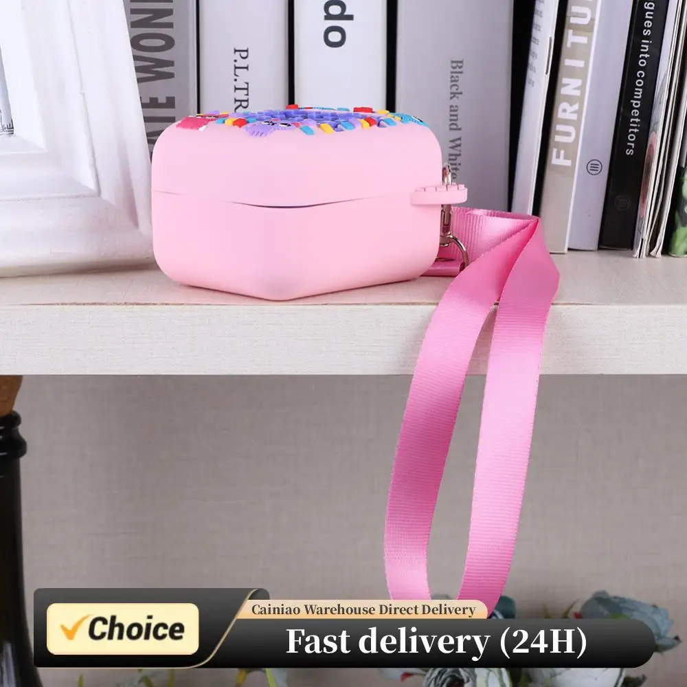 Estuche de transporte de silicona, funda protectora impermeable a prueba de golpes con cordón, funda de silicona para Bitzee, juguete interactivo, mascota Digital